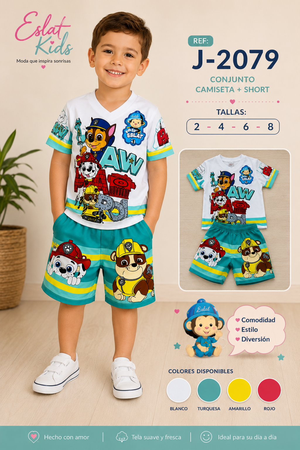 super oferta 3 conjunto sublimado l